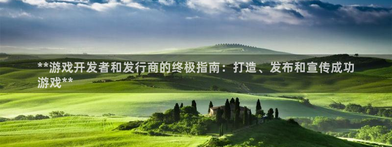 新航娱乐雀7IIII2联他前：**游戏开发者和发行商的终极指南：打造、发布和宣传成功
游戏**