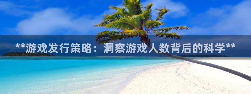 新航娱乐的背景和历史背景介绍：**游戏发行策略：洞察游戏人数背后的科学**