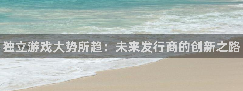 新航娱乐招商碰回复 485624 多少钱：独立游戏大势所趋：未来发行商的创新之路